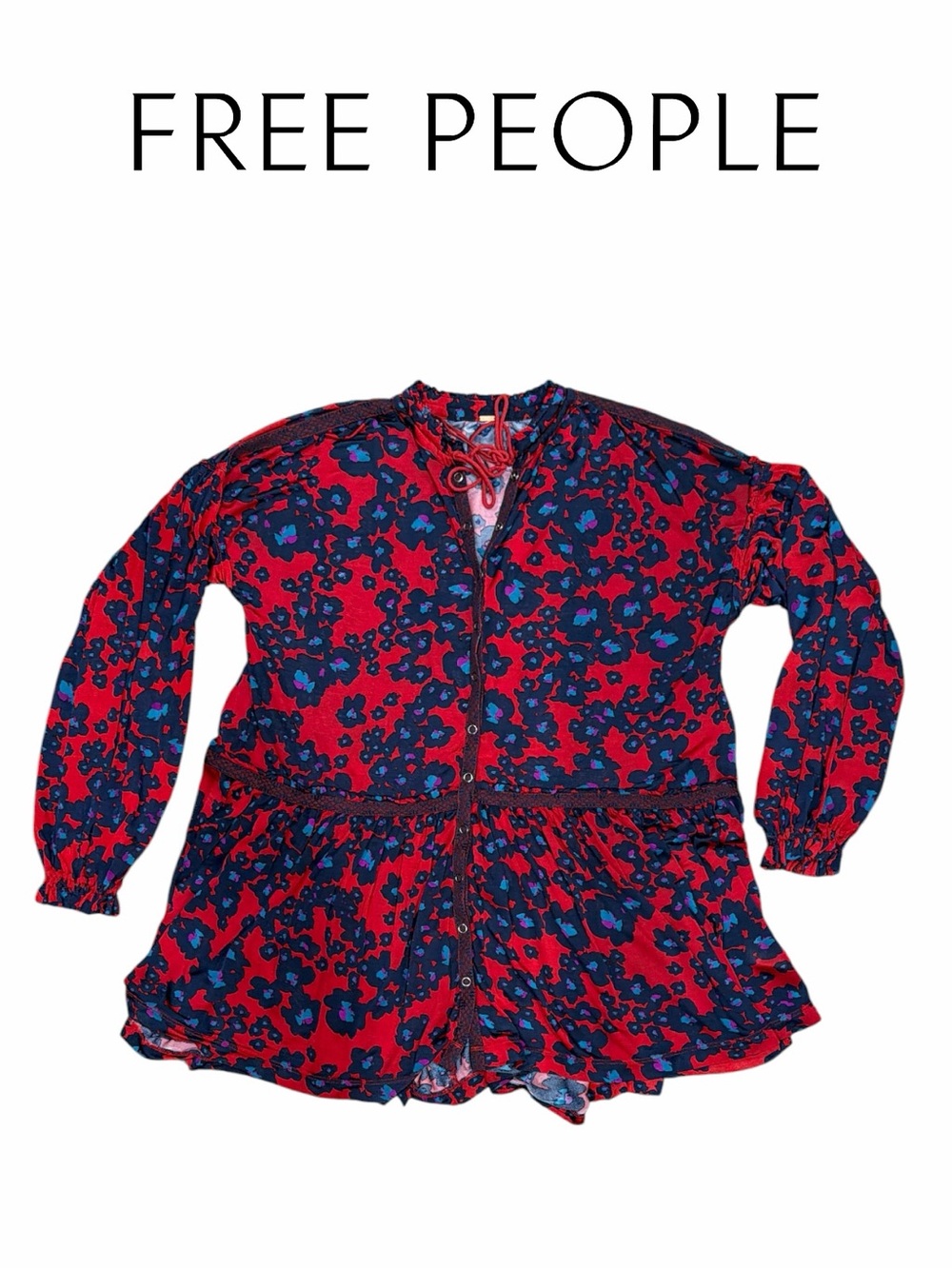Free People Love Letter Tunic‎ Mini Dress - Size S - Picture 2 of 3